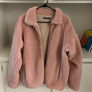 Pink Fuzzy Jacket